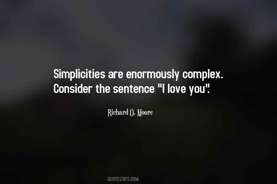 Love Complexity Quotes #1068578