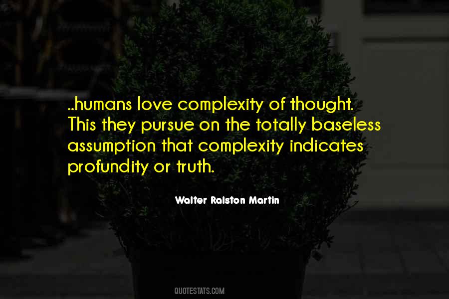 Love Complexity Quotes #242779