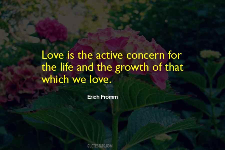 Love Concern Quotes #1305696