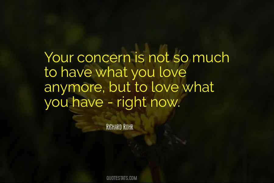 Love Concern Quotes #1461008
