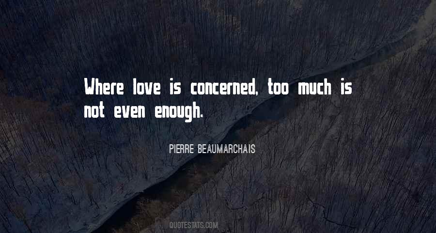 Love Concerned Quotes #890412