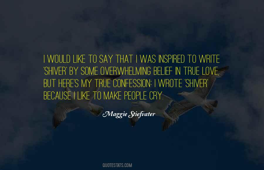 Love Confession Quotes #1251818