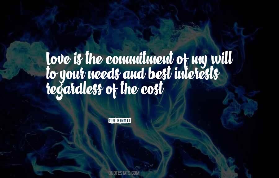 Love Cost Quotes #1253156