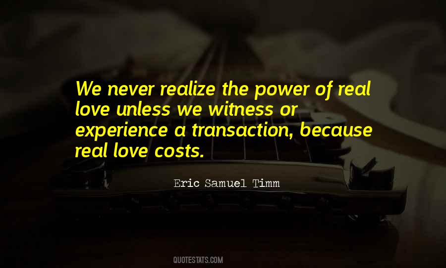 Love Cost Quotes #808267