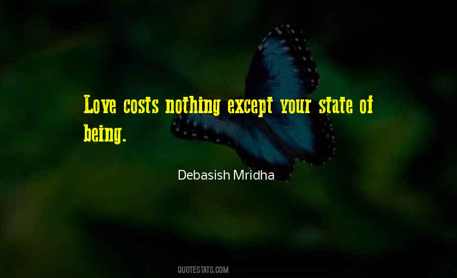 Love Costs Nothing Quotes #1301053