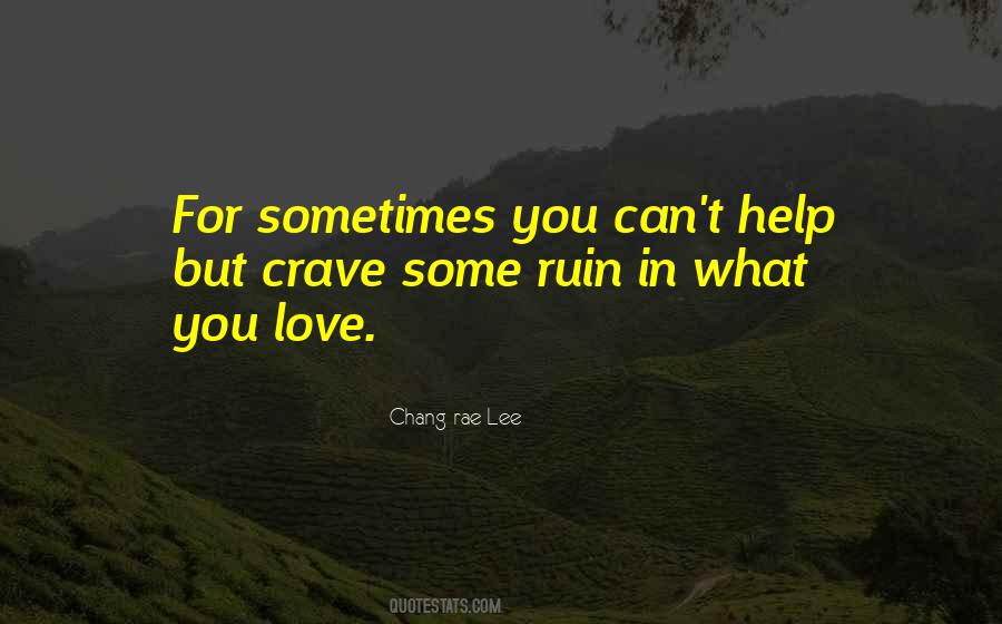 Love Crave Quotes #1335293