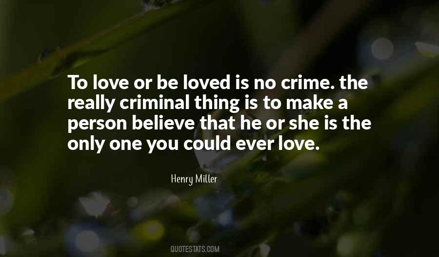 Love Criminal Quotes #1203737