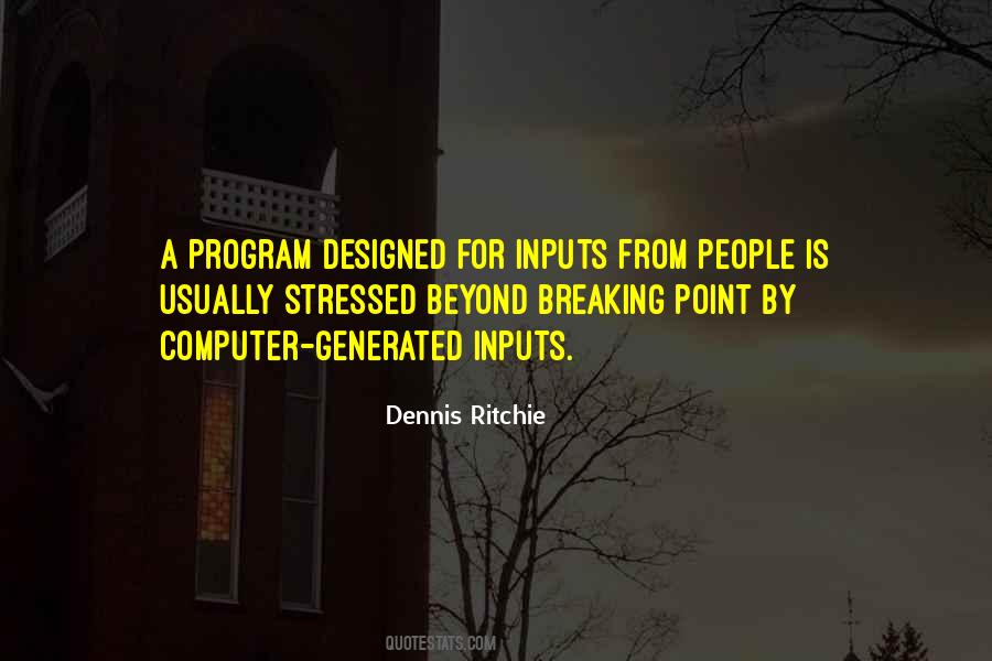 Quotes About Dennis Ritchie #1479792