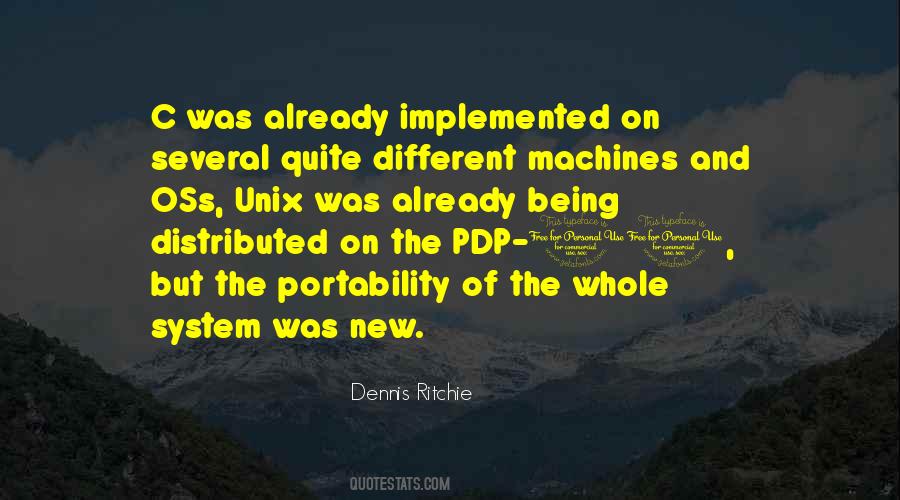 Quotes About Dennis Ritchie #1630440