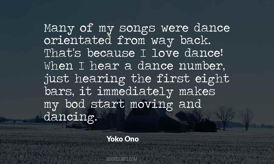 Love Dance Quotes #1787114