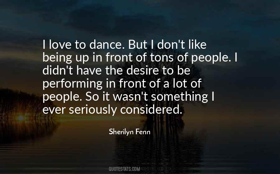 Love Dance Quotes #285998