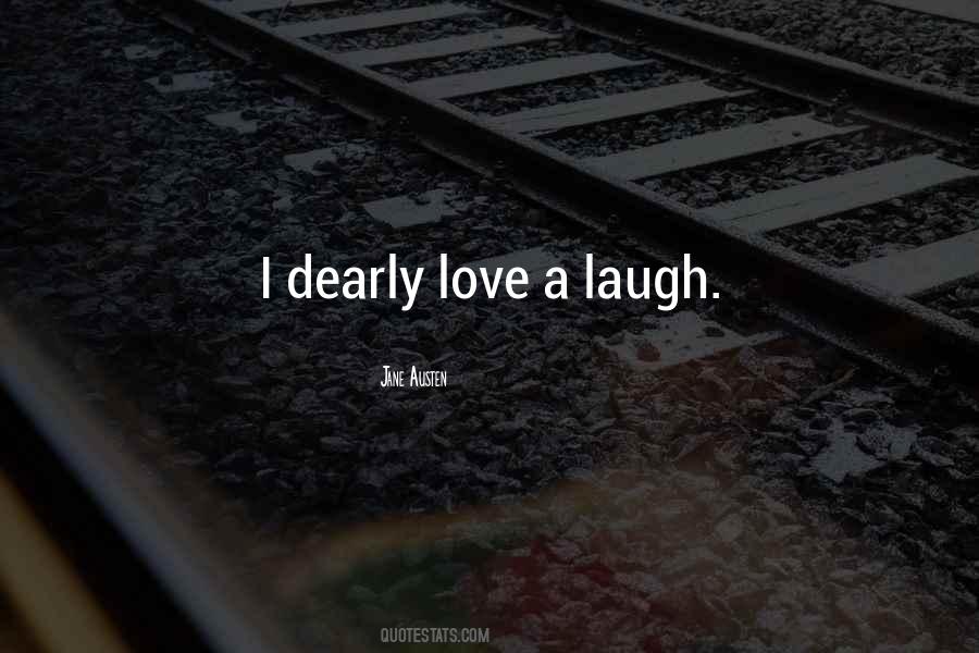 Love Dearly Quotes #1848006