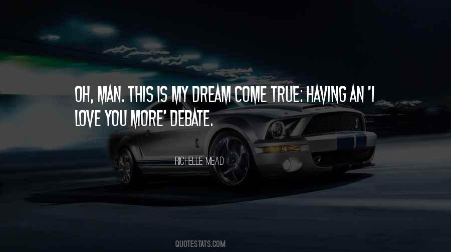 Love Debate Quotes #1445201