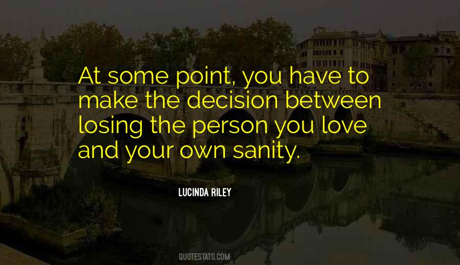 Love Decision Quotes #555986