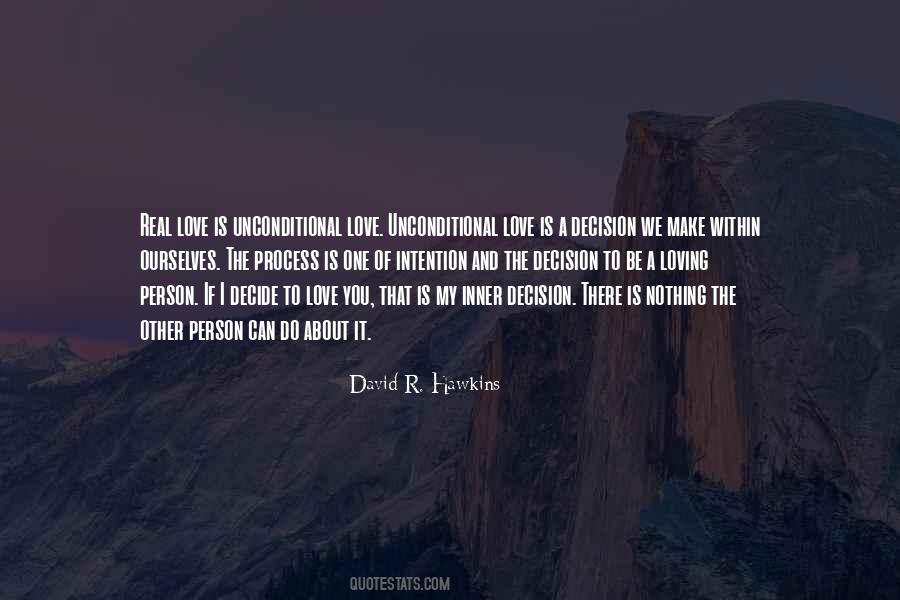 Love Decision Quotes #810485