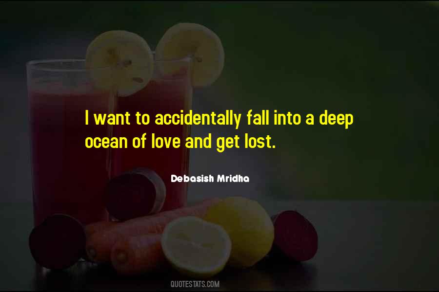 Love Deep Ocean Quotes #976530