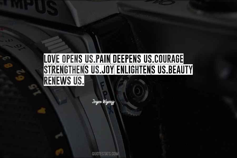 Love Deepens Quotes #594666