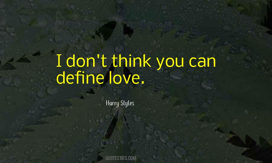 Love Define Quotes #90330