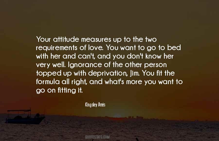 Love Deprivation Quotes #887216