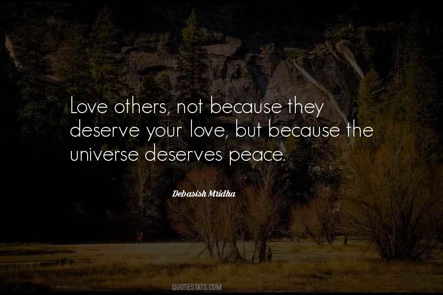 Love Deserve Quotes #365819