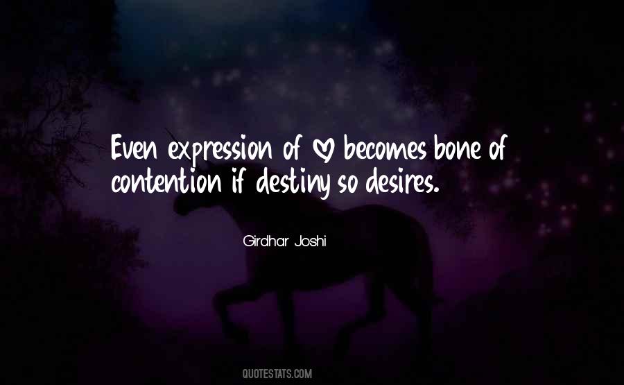 Love Desires Quotes #641596