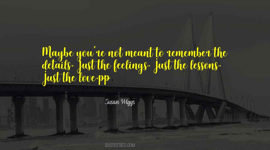 Love Details Quotes #1445312