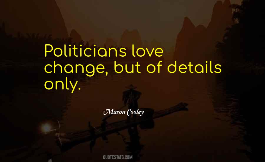 Love Details Quotes #1805498