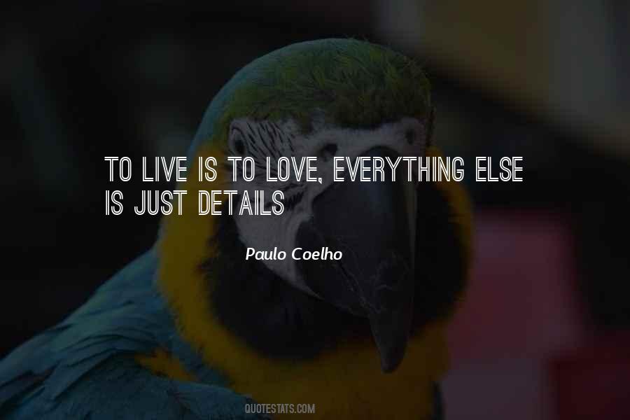 Love Details Quotes #919677