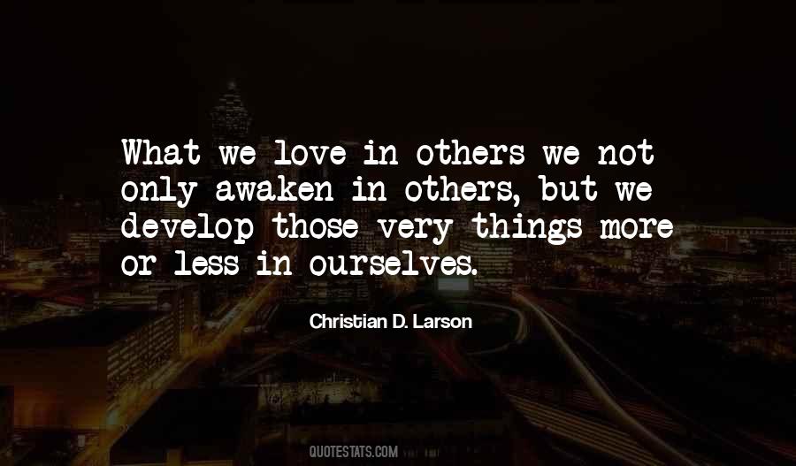 Love Develop Quotes #468058