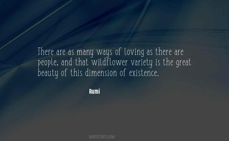 Love Dimension Quotes #1225941