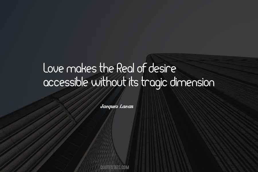 Love Dimension Quotes #1394473