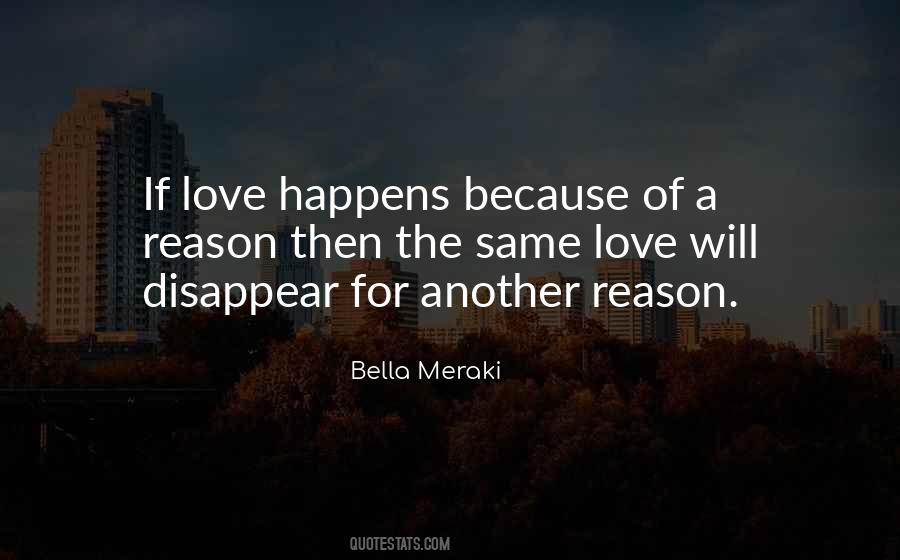 Love Disappear Quotes #241649