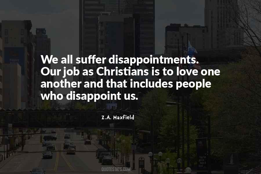 Love Disappoint Quotes #596943
