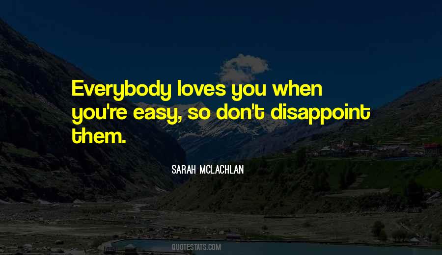 Love Disappoint Quotes #921118