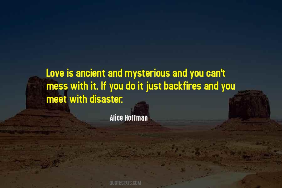 Love Disaster Quotes #1102869