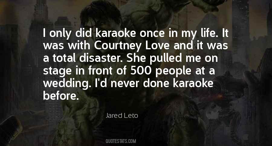 Love Disaster Quotes #805530