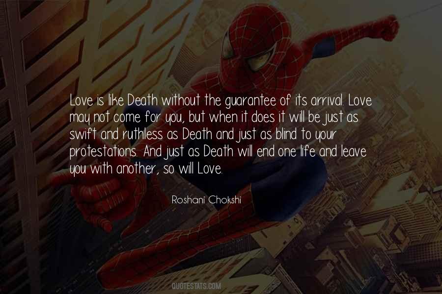 Love Does Not End With Death Quotes #1802853