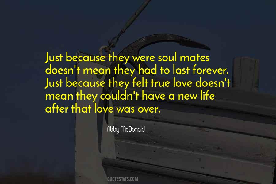 Love Doesn't Last Forever Quotes #1104431