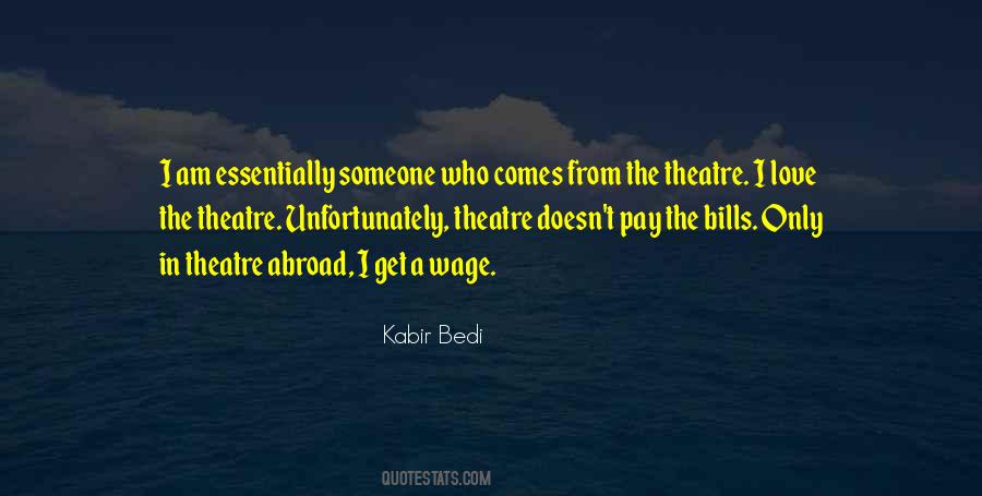 Love Doesn't Pay Bills Quotes #1523048