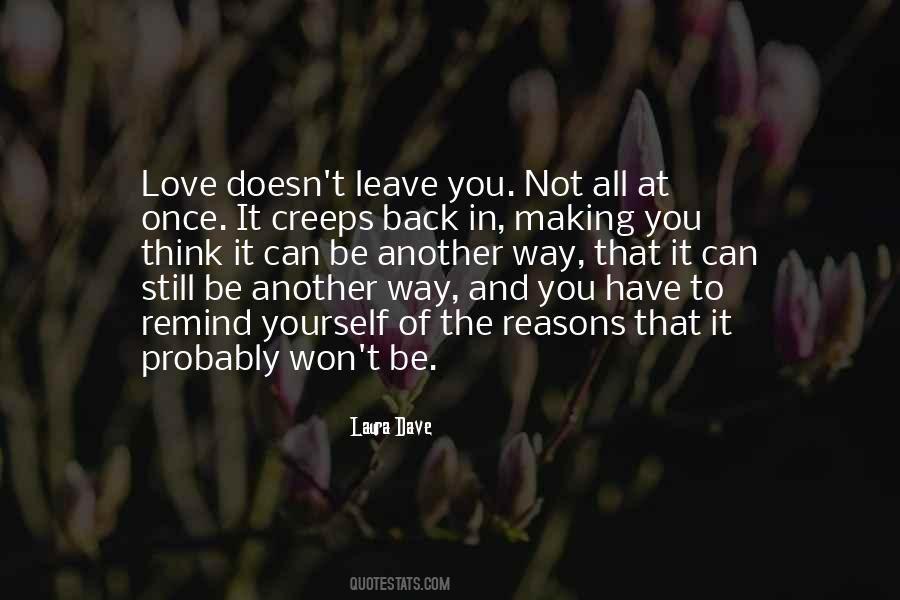 Love Doesn't Quotes #1632064