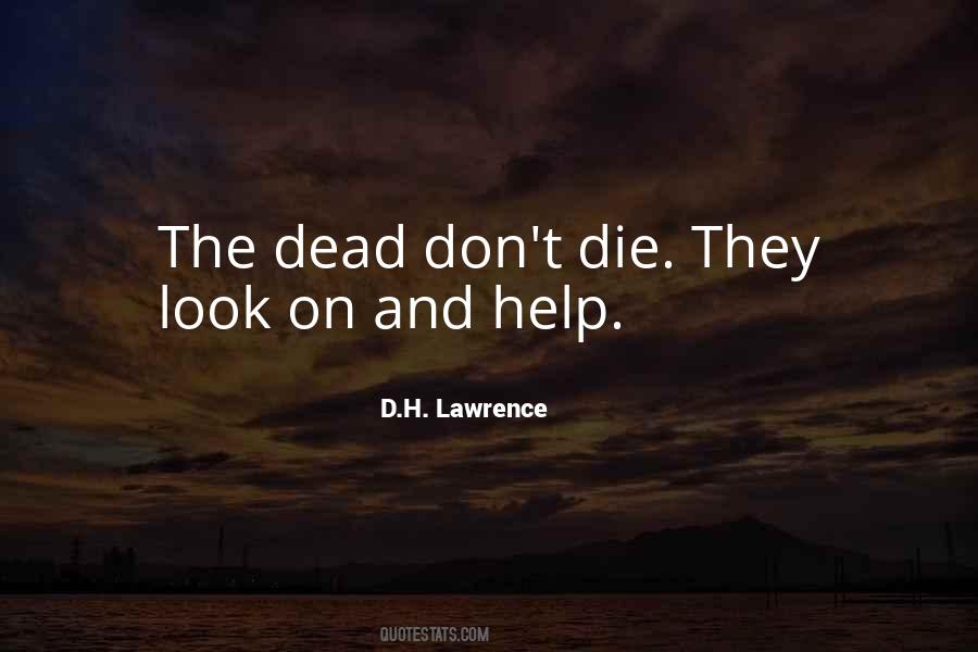 Love Don't Die Quotes #1031538