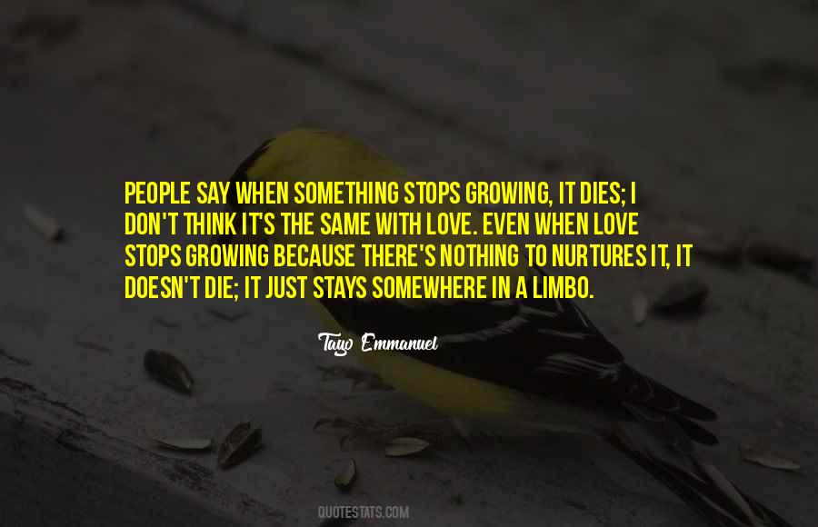 Love Don't Die Quotes #1038707
