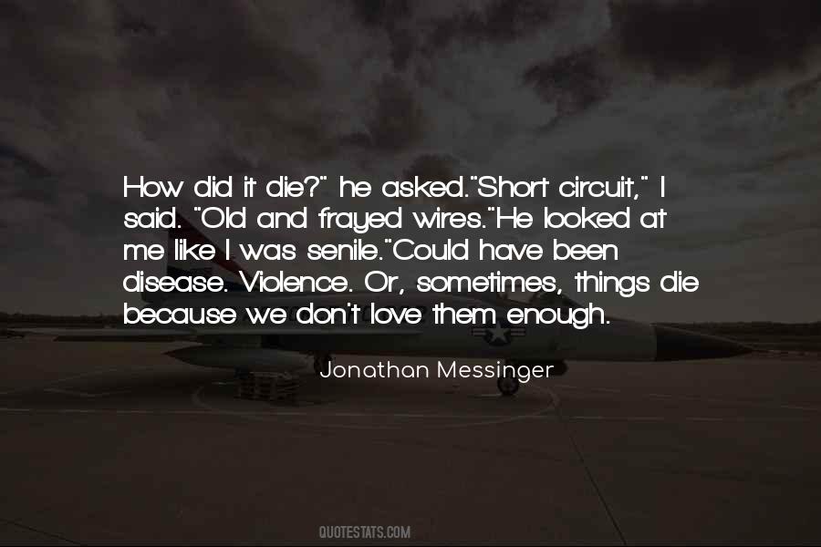 Love Don't Die Quotes #173274
