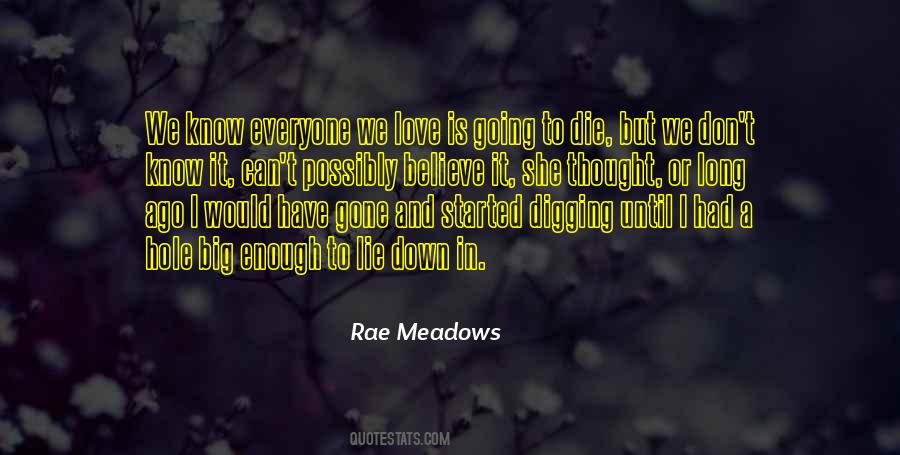 Love Don't Die Quotes #4663