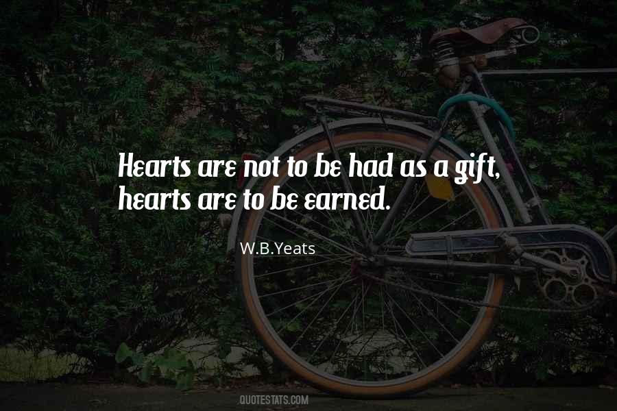 Love Earned Quotes #1688010