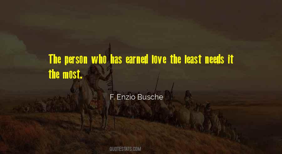 Love Earned Quotes #468925