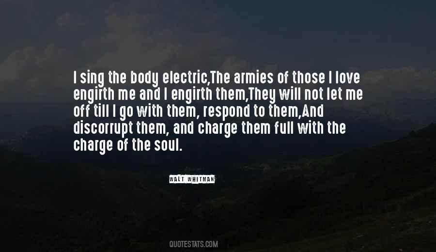 Love Electric Quotes #1402676