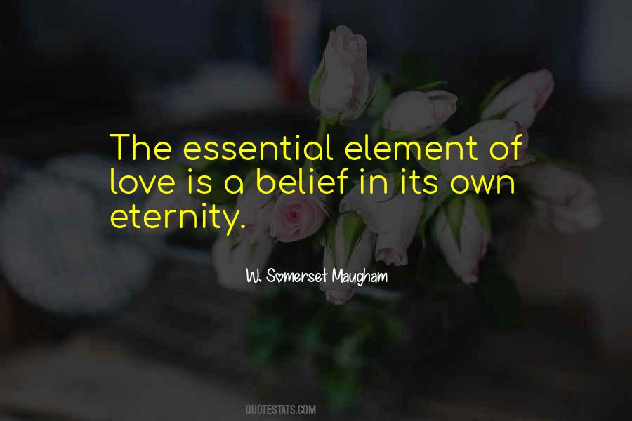 Love Elements Quotes #326626