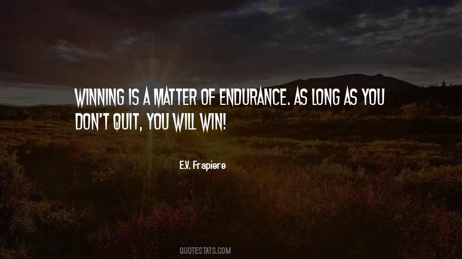 Love Endurance Quotes #491830