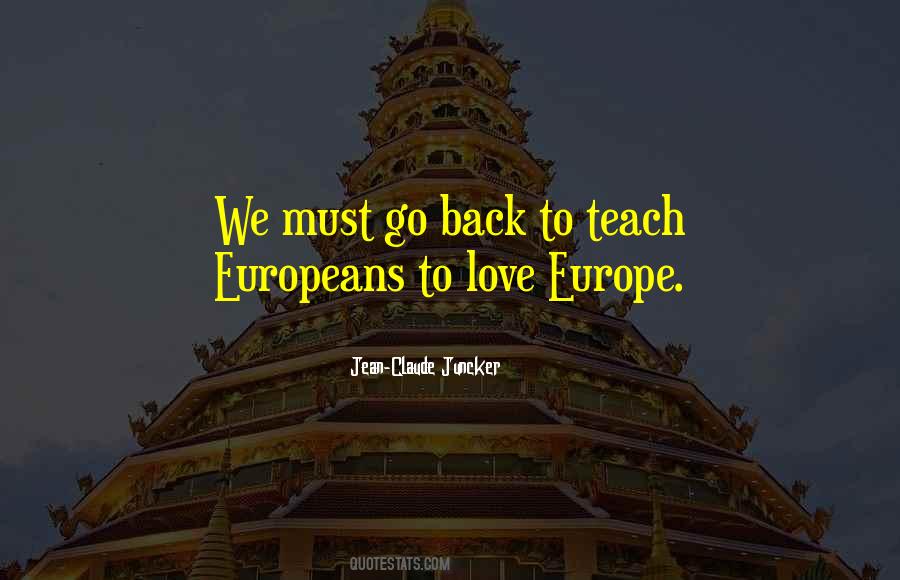 Love Europe Quotes #121353